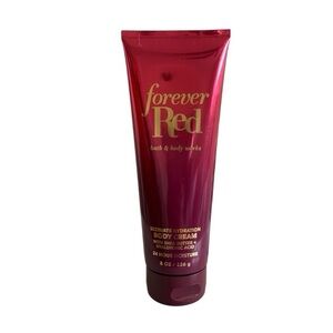 Bath & Body Works Forever Red 24 hr moisture  Body Cream 8oz vanilla pomegranate